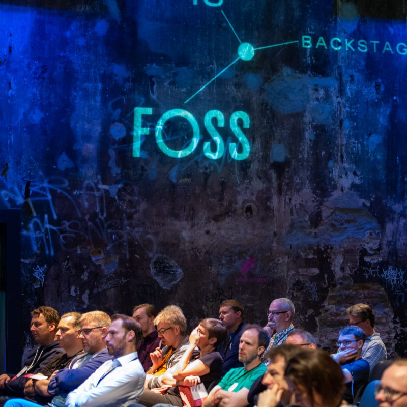 FOSS Backstage 2018. cc-by-sa 3.0 Jan Michalko/FOSS Backstage